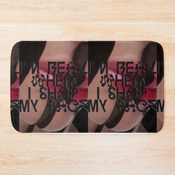 Item preview, FACESHOPPING BLACK designed and sold by ZellaZelans.