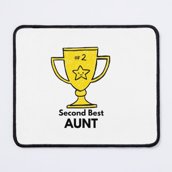 Item preview, Second Best AUNT designed and sold by Sandeaux Designs.