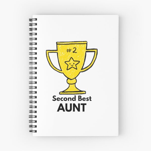Item preview, Second Best AUNT designed and sold by Sandeaux Designs.