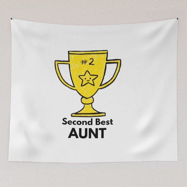 Item preview, Second Best AUNT designed and sold by Sandeaux Designs.