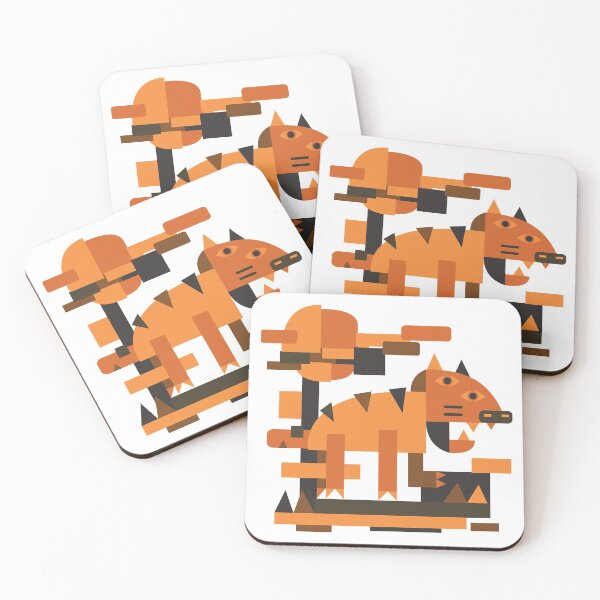 Item preview, Tiger Cubism designed and sold by papererwin.