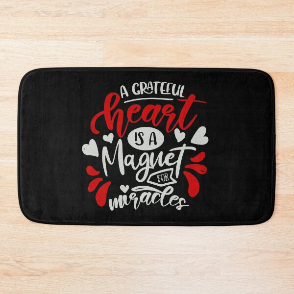 Item preview, A Grateful Heart Is A Magent For Miracles designed and sold by FOX1999-Design.