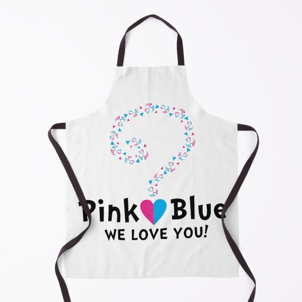 Item preview,  Gender reveal question mark  with baby feet and heart designed and sold by sashica.