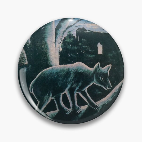 Item preview, Niko Pirosmani A Bear in a Moon Night Reproduction Digitally Enhanced  designed and sold by SapphicGrapphic .