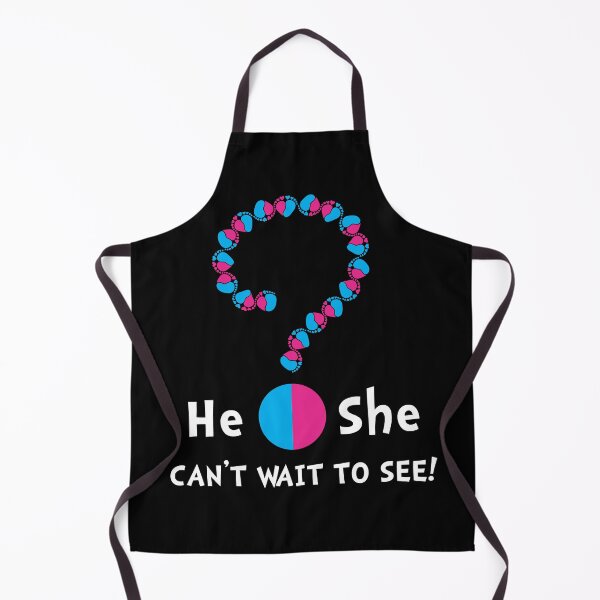 Item preview, Gender reveal question mark  with baby feet and heart designed and sold by sashica.