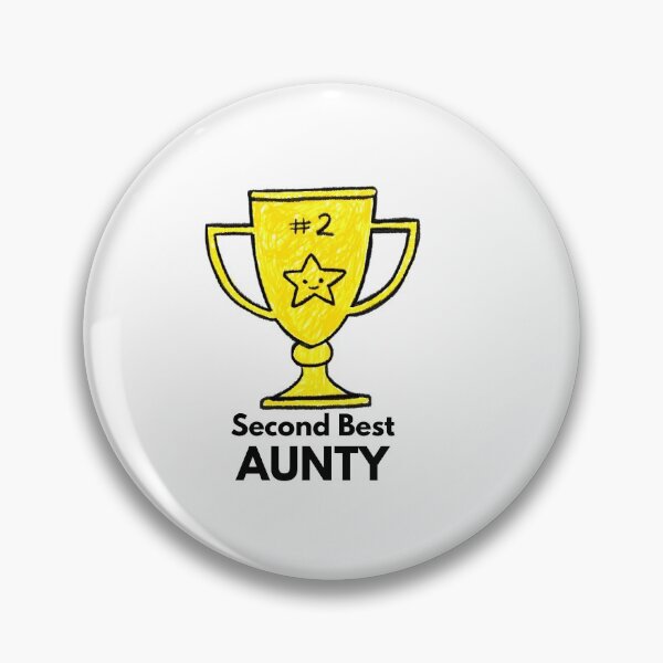 Item preview, Second Best AUNTY designed and sold by Sandeaux Designs.