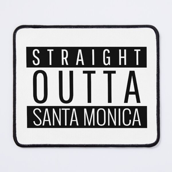 Item preview, Straight Outta Santa Monica California  designed and sold by Teelogic.