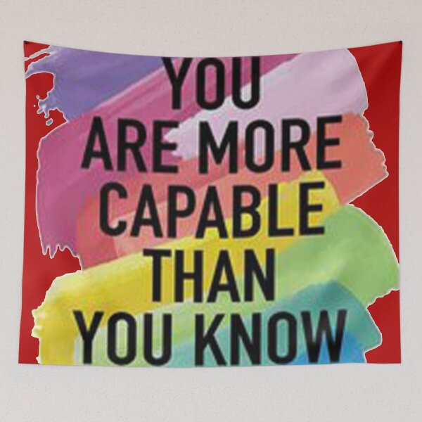 Item preview, You are capable than you know designed and sold by taherismail.