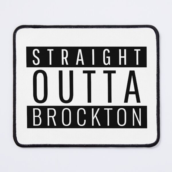 Item preview, Straight Outta Brockton Massachusetts designed and sold by Teelogic.