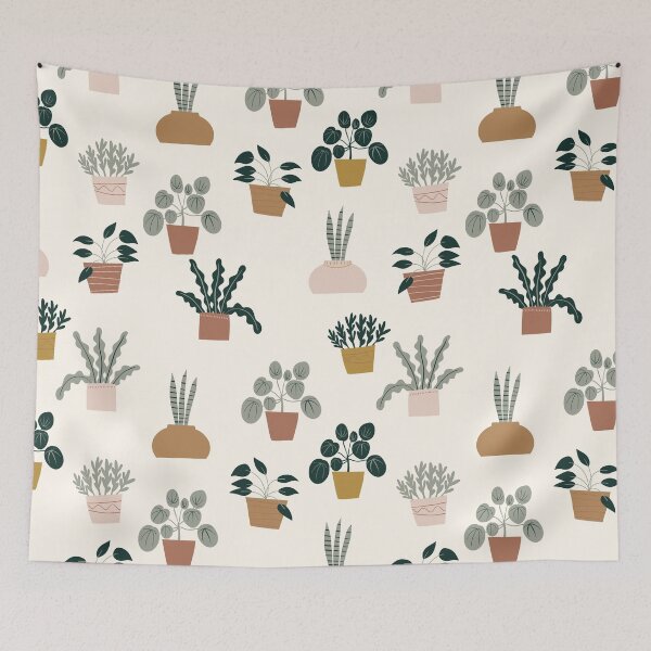 Aperçu de l'œuvre Plante d'intérieur Boho créée et vendue par Geneva Richards.