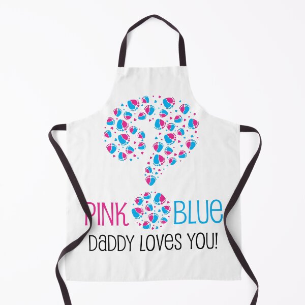 Item preview, Gender reveal question mark with baby feet and heart designed and sold by sashica.