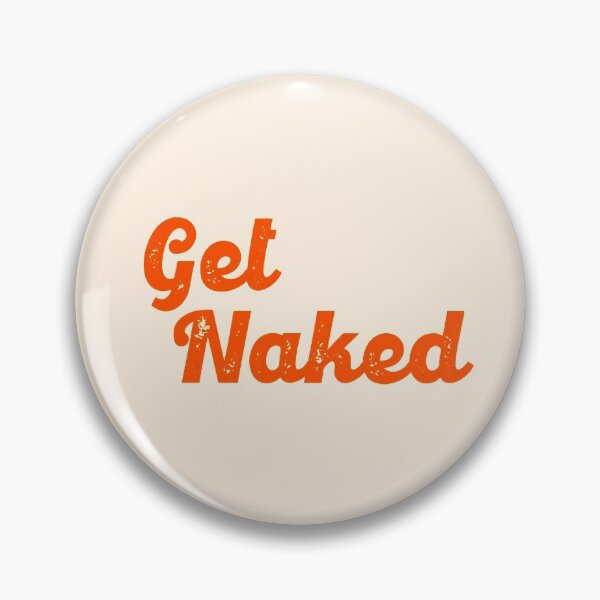 Item preview, Get Naked, Orange, Bathroom Decor,  designed and sold by corbrand.