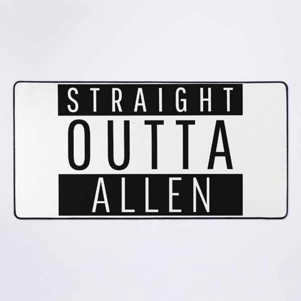 Item preview, Straight Outta Allen Texas  designed and sold by Teelogic.