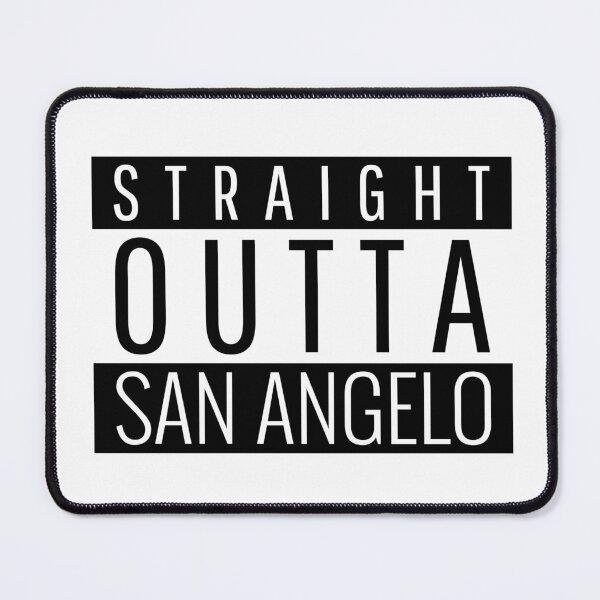 Item preview, Straight Outta San Angelo Texas  designed and sold by Teelogic.