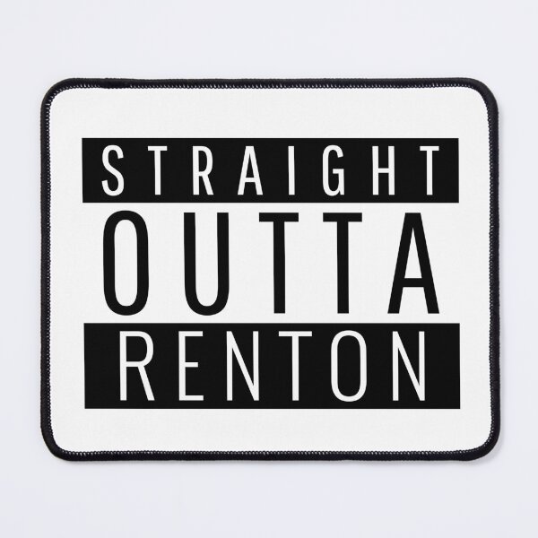 Item preview, Straight Outta Renton Washington designed and sold by Teelogic.