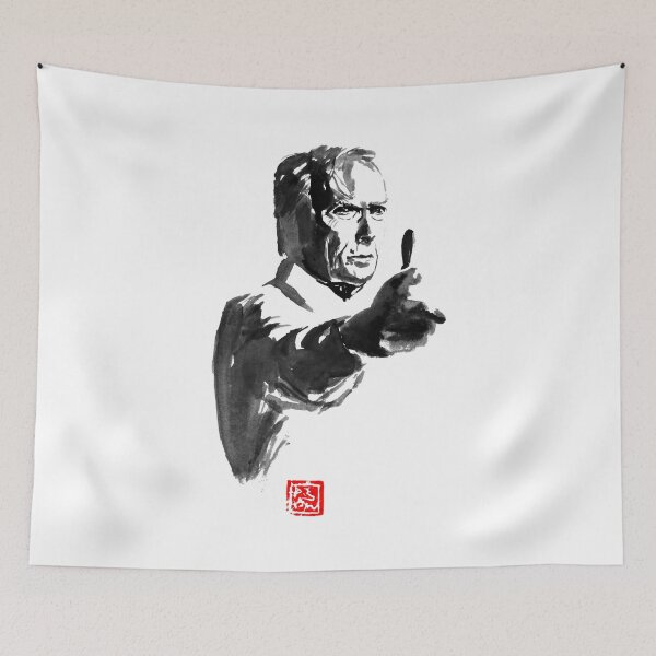 Item preview, Clint Eastwood art designed and sold by StarksMaryMary.
