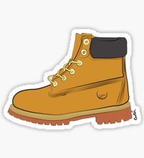 Big Tan Boots Sticker