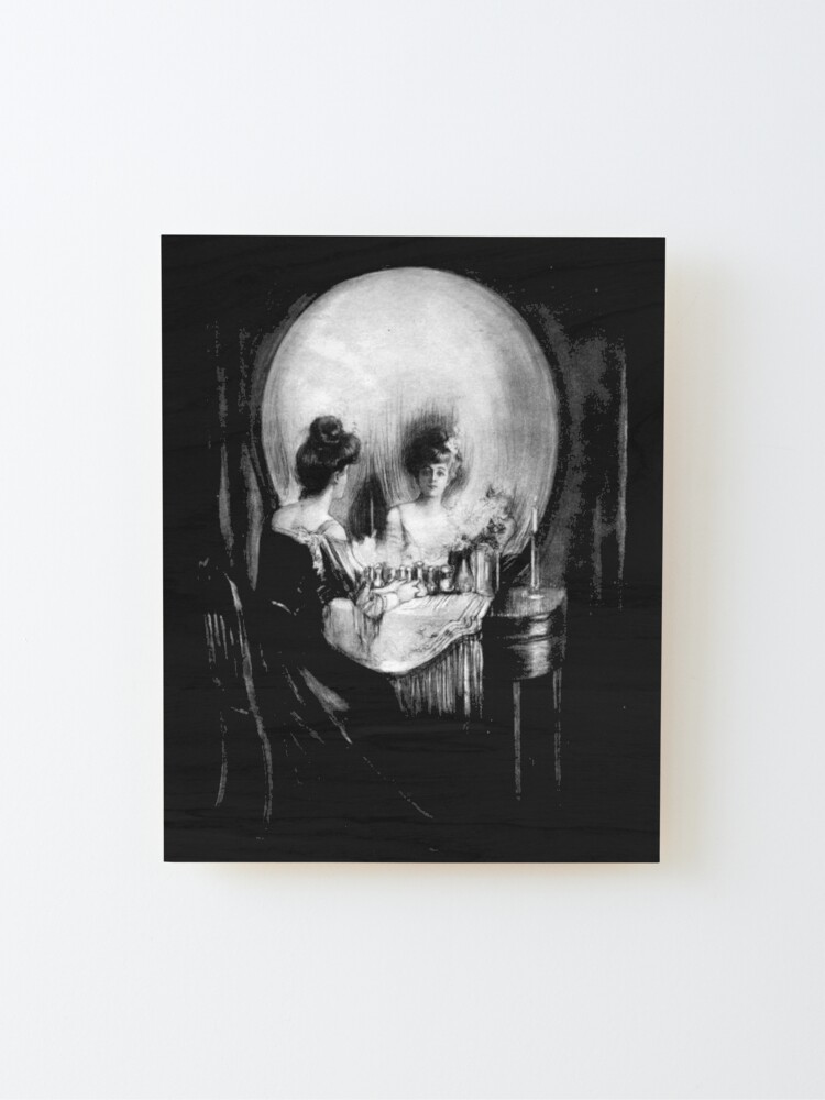 Alternate view of All is Vanity Mounted Print