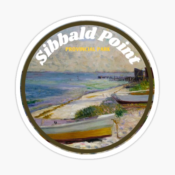 "Sibbald Point Provincial Park " Sticker for Sale by naomisumi Redbubble