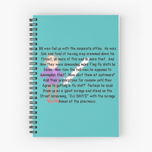 Item preview, Pharmacist  Flu Shot Story Art designed and sold by gailg1957.