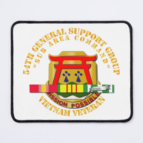 Item preview, 54th General Support Group w SVC Ribbon V1 designed and sold by Military Insignia Products.