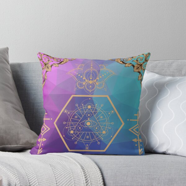 Item preview, geometrical alchemy rainbow designed and sold by Hekatevision.