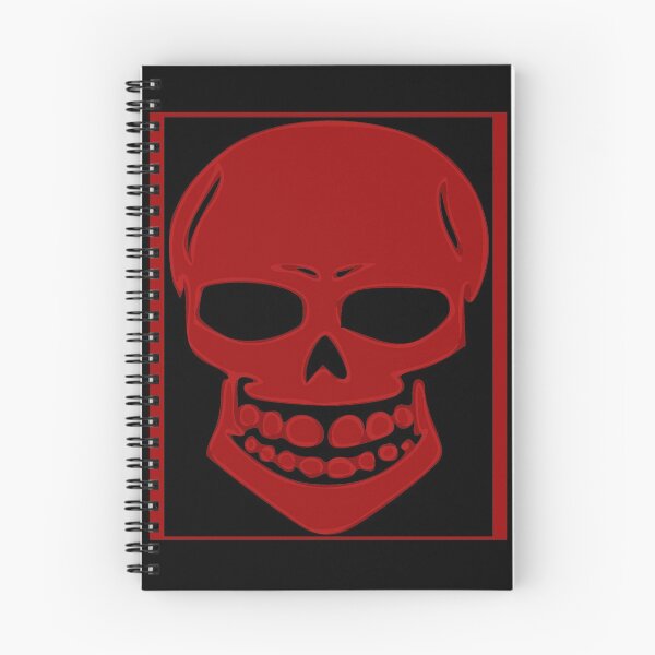 Item preview, Sinister Smiling Skull Framed Blood Red Goth Day of the Dead designed and sold by AlasAHintStudio.