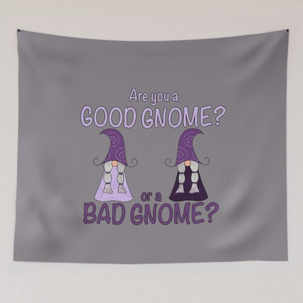 Item preview, Are you a good gnome or a bad gnome? Cute gnome witches designed and sold by NadyaCC.