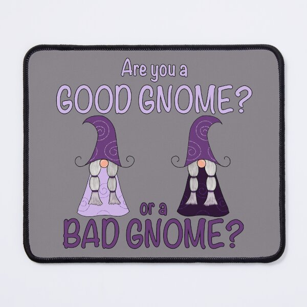 Item preview, Are you a good gnome or a bad gnome? Cute gnome witches designed and sold by NadyaCC.