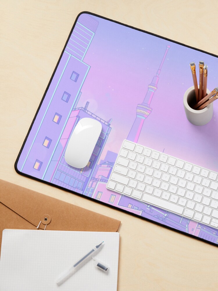 Alternate view of Sailor city Mouse Pad