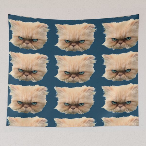 Item preview, Angry Persian Cat designed and sold by LeighsDesigns.