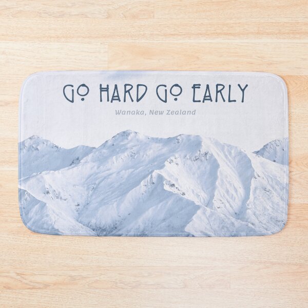 Item preview, Go Hard Go Early, Fight COVID, Wanaka, New Zealand designed and sold by JoJagoArt.