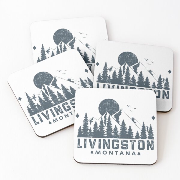 Item preview, Livingston Montana Mountain View designed and sold by Home-Spirit.