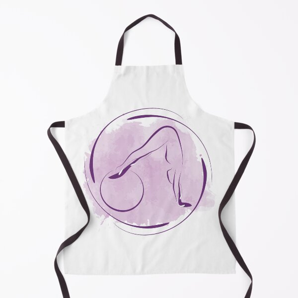Item preview, Pilates pose with watercolor effect designed and sold by sashica.