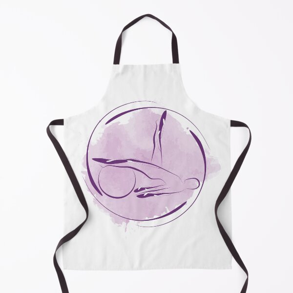 Item preview, Pilates pose with watercolor effect designed and sold by sashica.