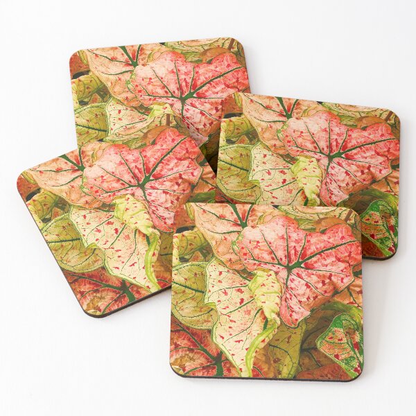 Item preview, Luxurious Red And Green Exotic Leaves Photo Art designed and sold by DEC02.