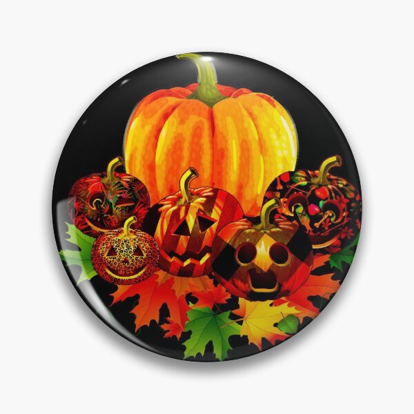 Item preview, Happy smiling  Pumpkins designed and sold by Gothic Fantasy.