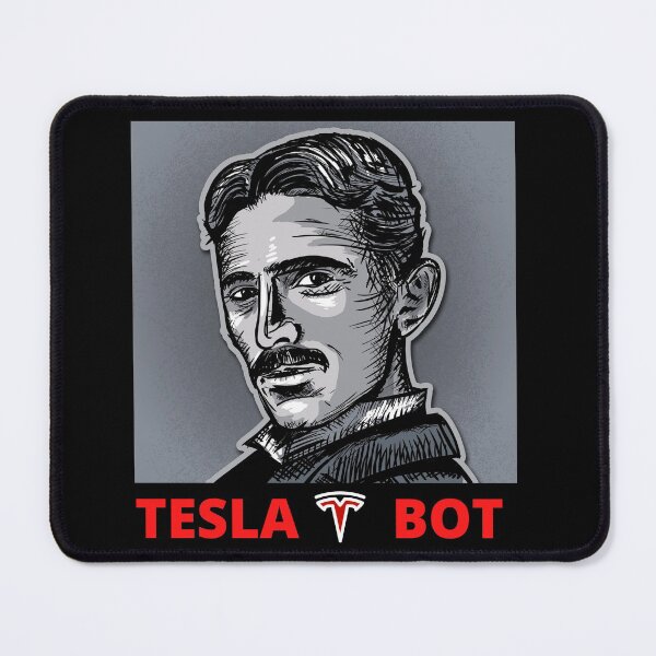 Item preview, tesla bot designed and sold by Buzzbazaar.
