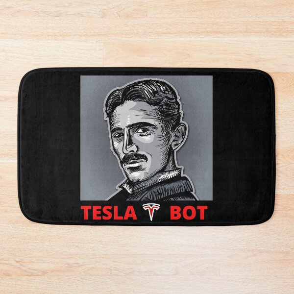 Item preview, tesla bot designed and sold by Buzzbazaar.