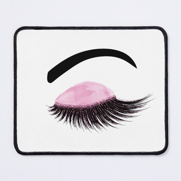 Item preview, Watercolor eyelash with purple glitter designed and sold by sashica.
