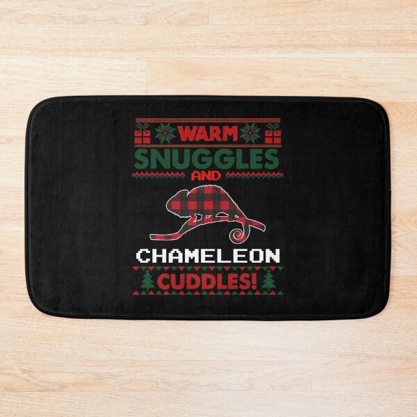 Artikelvorschau, Chameleon Christmas Pyjama Shirt Chameleon Ugly Christmas entworfen und verkauft von politevann.