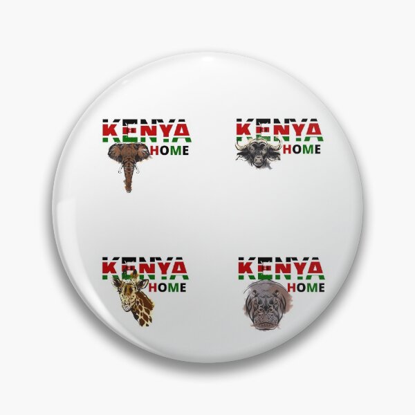 Item preview, KENYA IS HOME STICKER PACK designed and sold by afrochic.