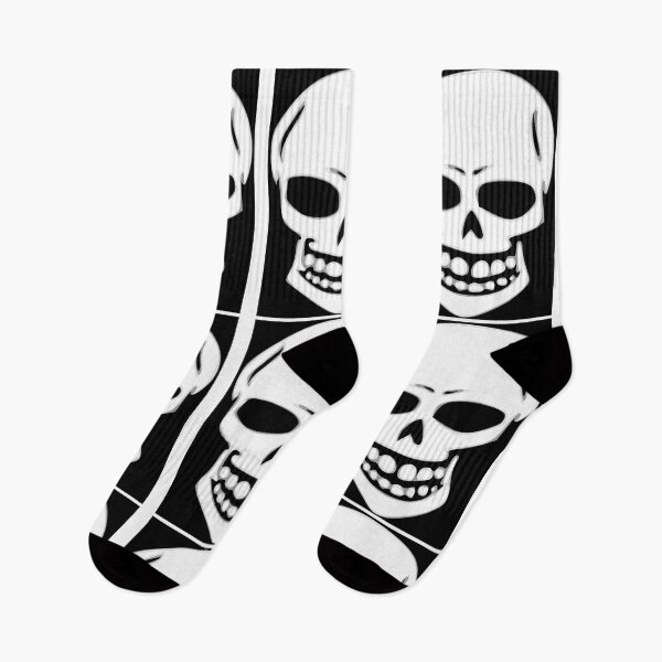 Item preview, Sinister Smiling Skull Framed White Dias de Los Muertos Day of the Dead designed and sold by MOP-tees.