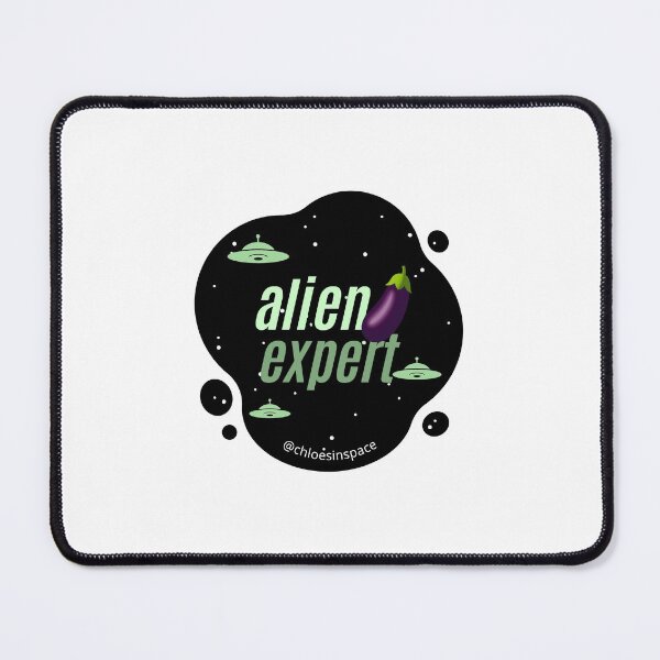 Item preview, Alien Eggplant Expert designed and sold by ChloesInSpace.
