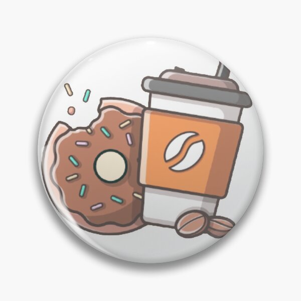 Item preview, Coffee & donut designed and sold by Evelynoutlet.