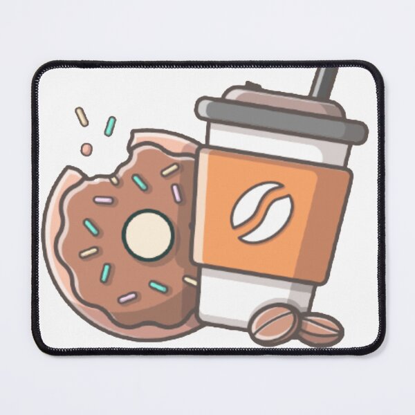 Item preview, Coffee & donut designed and sold by Evelynoutlet.