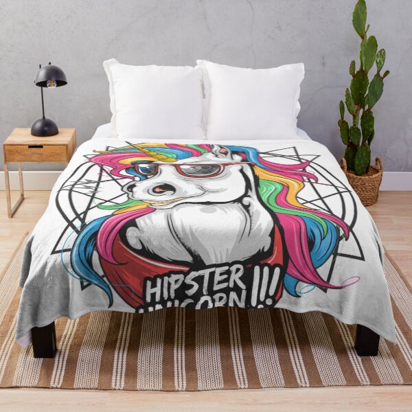 Item preview, Hipster Unicorn designed and sold by Daluyong.