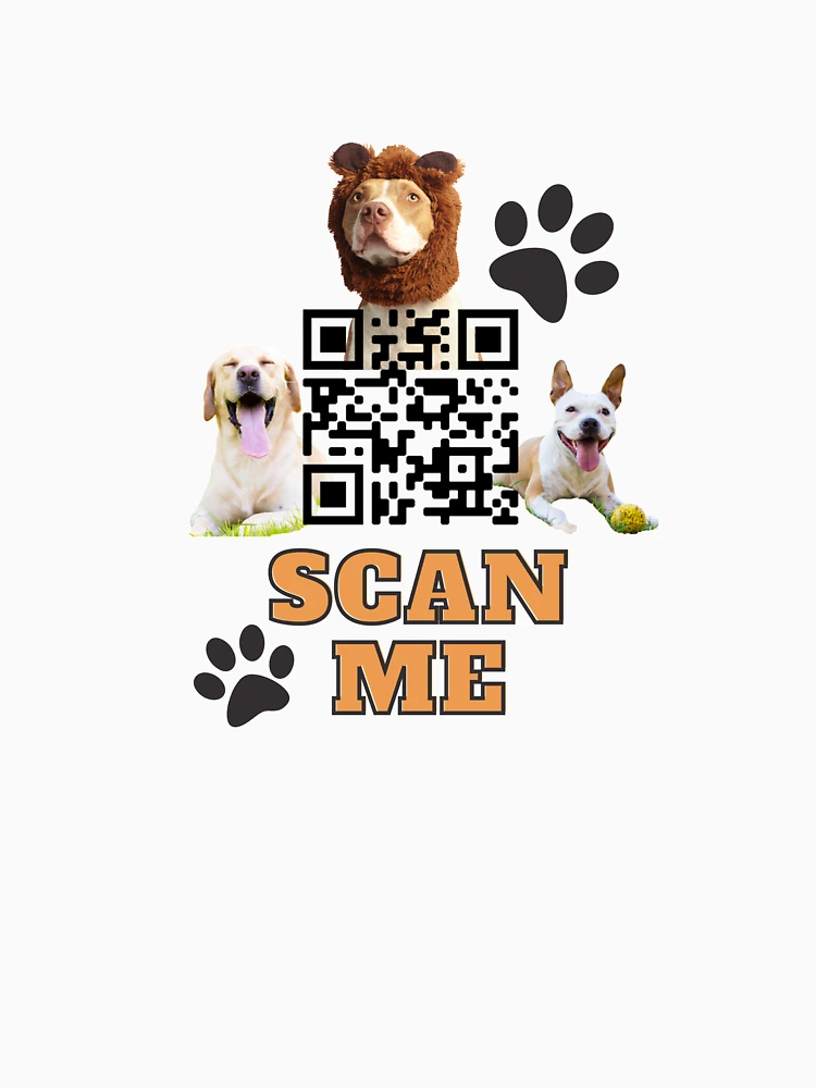 Thumbnail 6 of 6, Pullover Hoodie, Random Dog Generator QR code designed and sold by QRcodeTees.