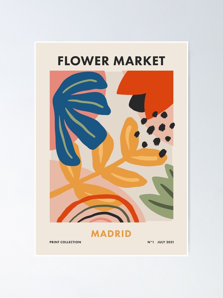 Floral Print Poster Art & Collectibles Prints Digital Prints