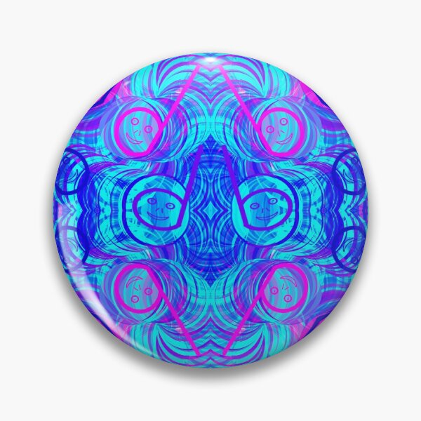 Item preview, Swirly circles in circles with smiling music notes designed and sold by Only1helen.